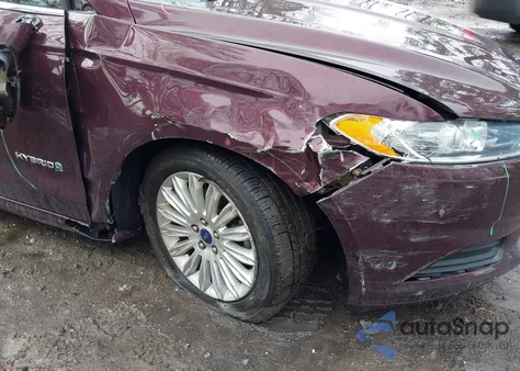 2013 Ford Fusion Hybrid Se from USA, damaged, VIN 3FA6P0LU9DR355247
